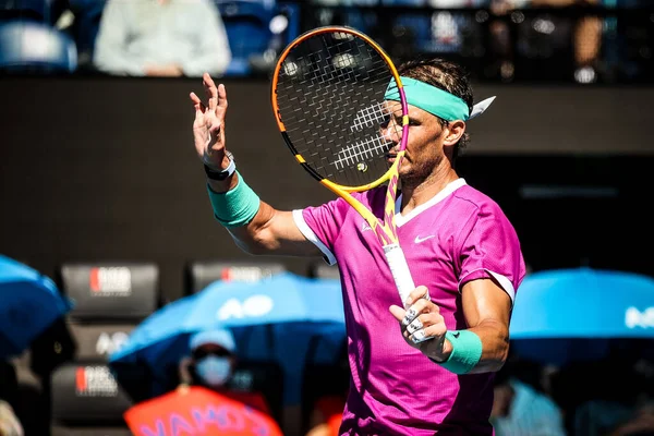 Australian Open 2022 Ténis em Melbourne Austrália — Fotografia de Stock