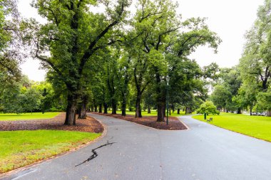 Melbourne Avustralya 'daki Fitzroy Bahçeleri