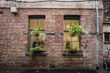 Melbourne Avustralya 'daki Warburton Lane Detayları