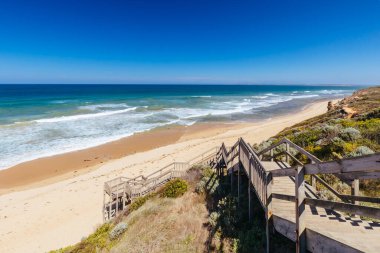 Avustralya 'daki Barwon Heads 13. Plajı.