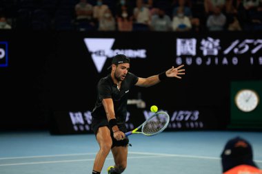 MELBOURNE, AUSTRALYA - 25 HAZİRAN: 2022 Avustralya Açık Açık 'ın dokuzuncu günü 25 Ocak 2022' de Melbourne, Avustralya 'da.