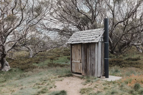 Wallace Hut κοντά στο Falls Creek στην Αυστραλία — Φωτογραφία Αρχείου