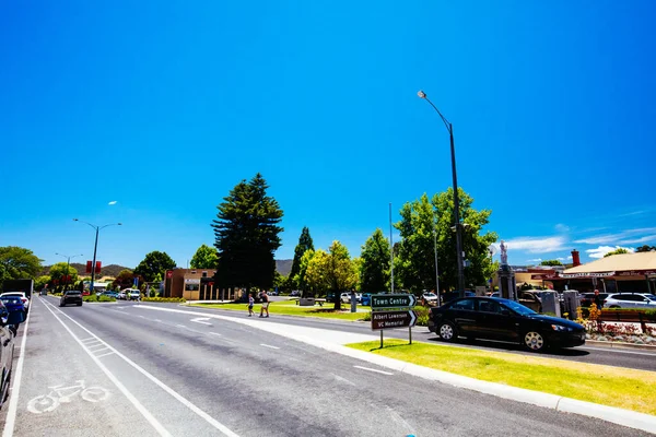 Centro histórico de Myrtleford — Foto de Stock