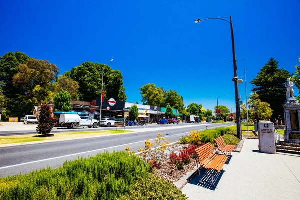 Ιστορικό κέντρο της πόλης Myrtleford — Φωτογραφία Αρχείου