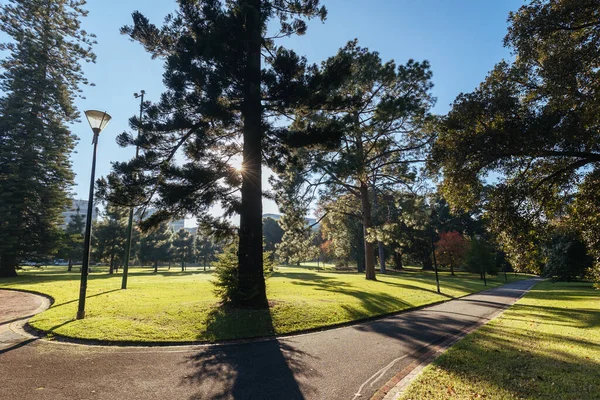 Fitzroy Gardens Kelet-Melbourne Victoria Ausztrália — Stock Fotó
