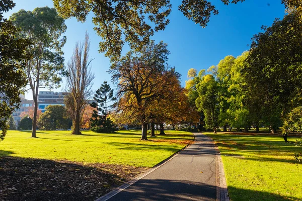 Fitzroy Gardens en el este de Melbourne Victoria Australia —  Fotos de Stock