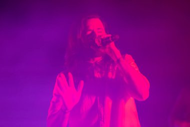 MELBOURNE, AUSTRALIA - 28 Mayıs: Avustralyalı müzik grubu Holy Holy 28 Mayıs 2022 tarihinde Melbourne, Avustralya 'daki The Forum Theatre' da 