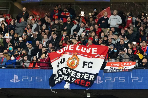 Melbourne Australia Fans Sebagai Melbourne Victory Bermain Manchester United Dalam — Stok Foto