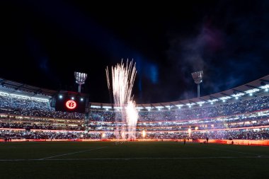 MELBOURNE, AUSTRALIA - 19 Temmuz: Crystal Palace 19 Temmuz 2022 tarihinde MCG 'de oynanan sezon öncesi dostluk maçında Manchester United ile oynadı.