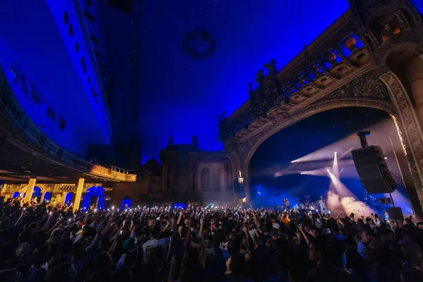 Music Fans Attend Concert Melbourne Victoria Australia — Photo