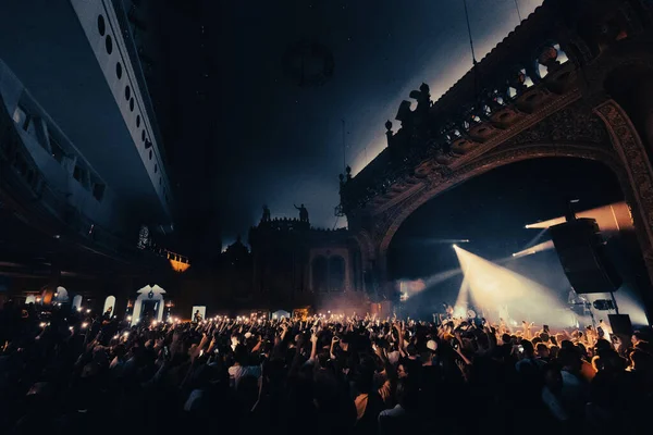 Music Fans Attend Concert Melbourne Victoria Australia — Stock Fotó