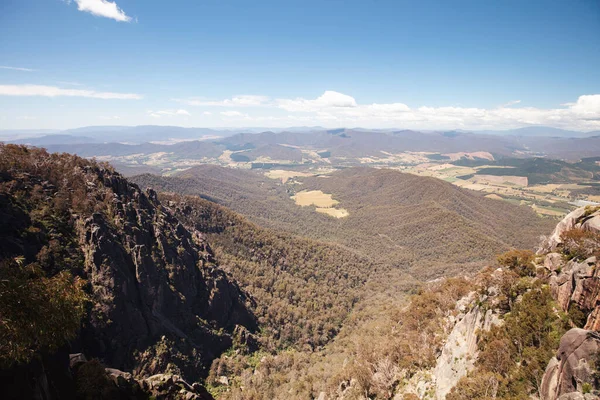 Pohled Kolem Echo Point Buffalo Létě Odpoledne Viktoriánských Alpách Austrálie — Stock fotografie