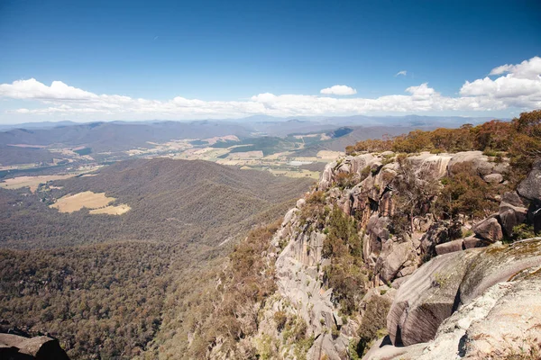 Pohled Kolem Echo Point Buffalo Létě Odpoledne Viktoriánských Alpách Austrálie — Stock fotografie