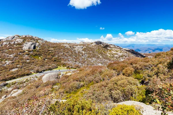 View Cathedral Rock Formation Hump Buffalo Summers Afternoon Victorian Alps — Stock Photo, Image