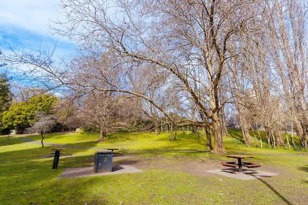 Parque Público Cascade Gardens Junto Icónica Cervecería Cascade Las Laderas —  Fotos de Stock