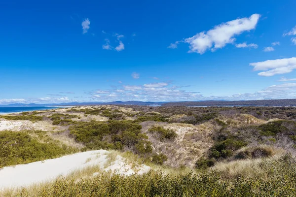 Les Populaires Dunes Peron Avec 4Rm Voiture Akaroa Près Helens — Photo