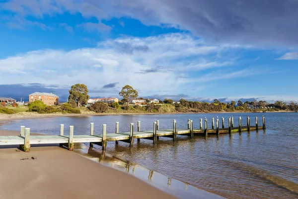 Una Bellissima Alba Jubillee Beach Swansea Tasmania Australia — Foto Stock