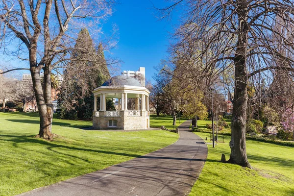 Saint Davids Park Egy Meleg Tavaszi Reggelen Battery Point Hobart — Stock Fotó