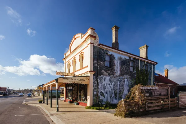 Sheffield Australia September 2022 Landelijke Historische Stad Sheffield Beroemd Zijn — Stockfoto