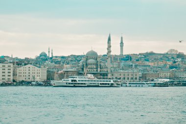 The Süleymaniye Mosque, view from the sea