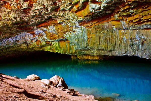 Kauai blå rummet grotta Royaltyfria Stockfoton