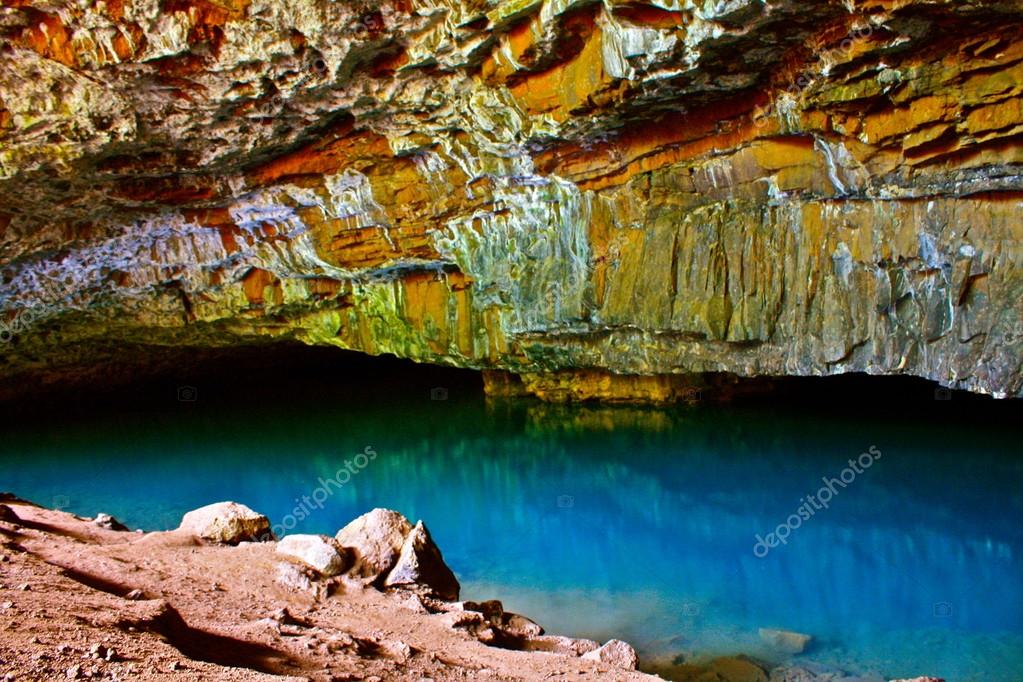 Kauai Blaues Zimmer Hohle Stockfoto C Dbarton 23229286
