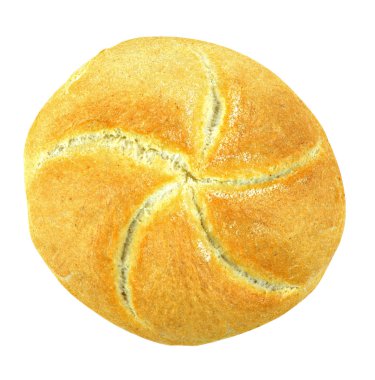 somun beyaz zemin üzerinde. kırpma yolunu dahil