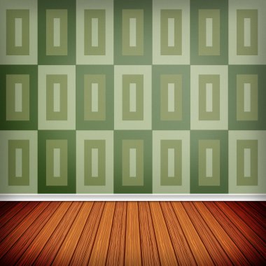 boş oda ile duvar kağıdı iç. yüksek çözünürlüklü doku bac