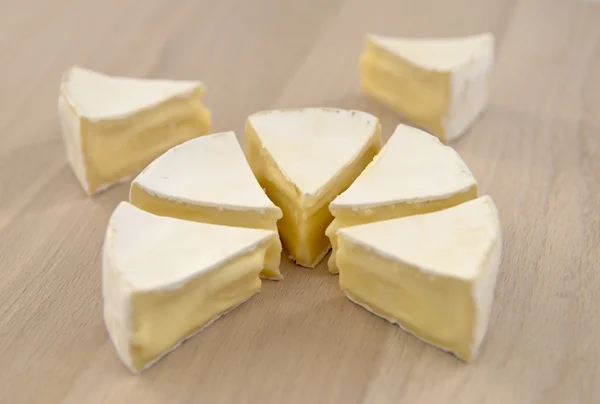 Queijo Brie e camembert — Fotografia de Stock