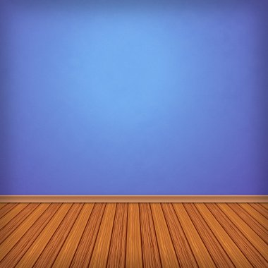 boş oda, duvar kağıdı ile iç