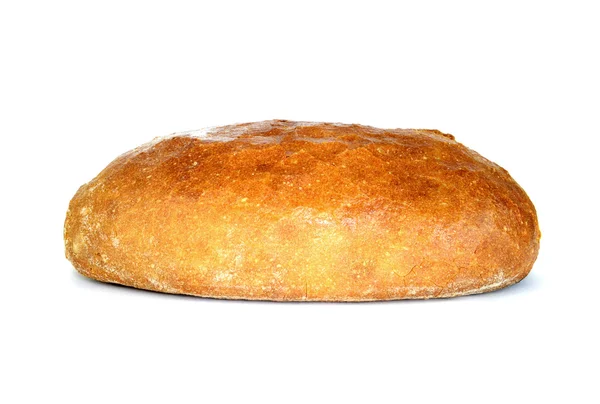 Ekmek somunu beyazda izole. — Stok fotoğraf
