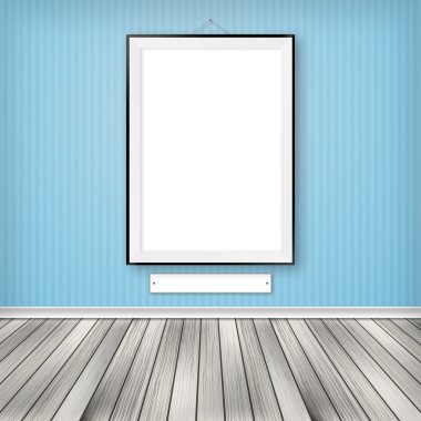 boş boş beyaz bir çerçeve