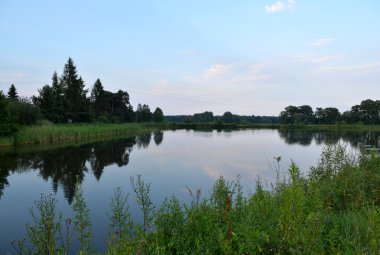 sığ göl ile büyümüş