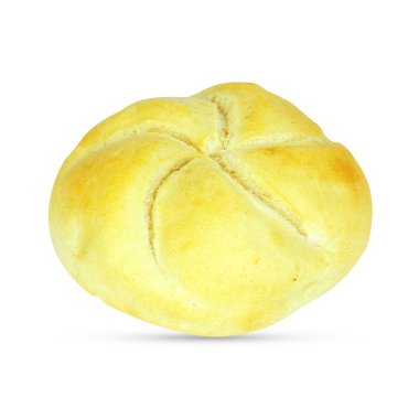 somun beyaz zemin üzerinde. kırpma yolunu dahil