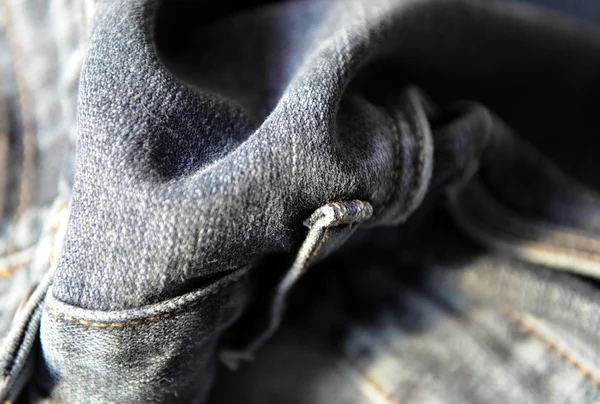 Texture blu jeans — Foto Stock