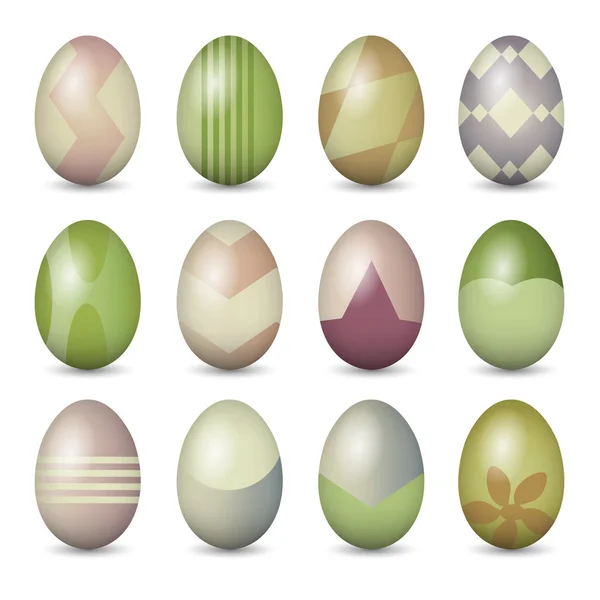 Easter eggs set — Stock Photo, Image