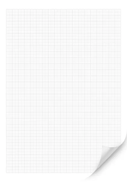 White squared paper sheet background or textured — Stock Photo, Image