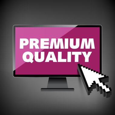 Premium Kalite yüksek kaliteli bilgisayar ekranında gönderildi, 