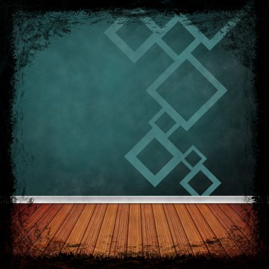 Grunge arka plan mavi. soyut çerçeve ile vintage doku ve 