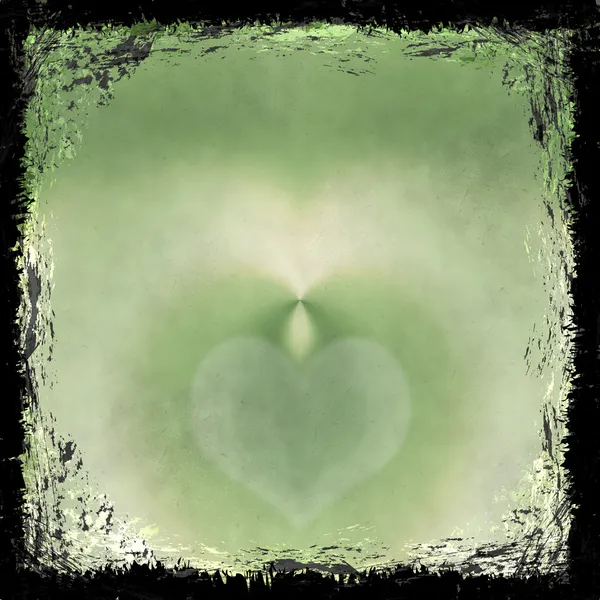 緑のグランジ背景。fra の抽象的なビンテージ テクスチャ — ストック写真