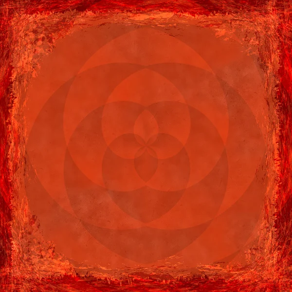 Красный гранж фон. Абстрактная винтажная текстура с фра — стоковое фото