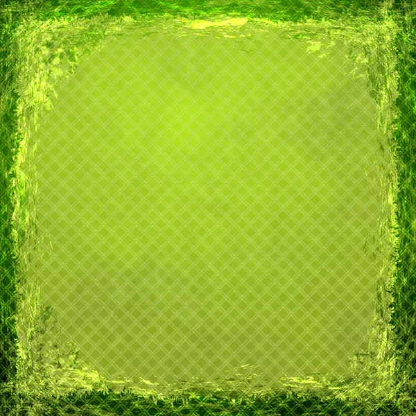 Зеленый гранж фон. Абстрактная винтажная текстура с рамкой и — стоковое фото