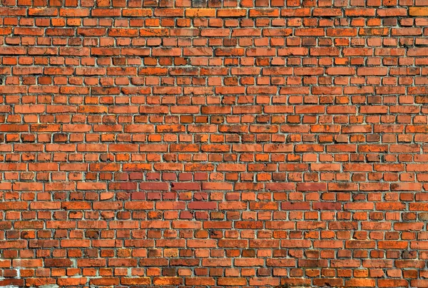 Fondo de textura de pared de ladrillo rojo. Formato cuadrado — Foto de Stock