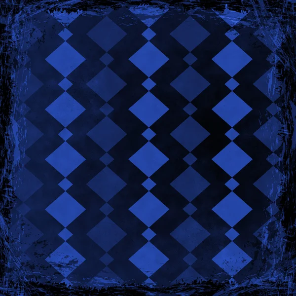 Bleu marine fond grunge. Texture vintage abstraite avec cadre — Photo