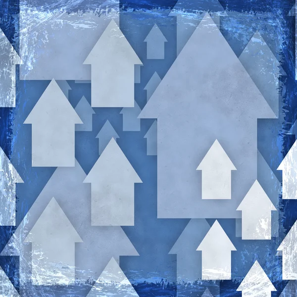 Синий гранж фон. Абстрактная винтажная текстура с рамкой и — стоковое фото
