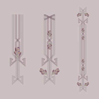 Çiçek Sanat deco ile desen