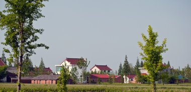 ??????? Çin Yancheng şehir kırsal