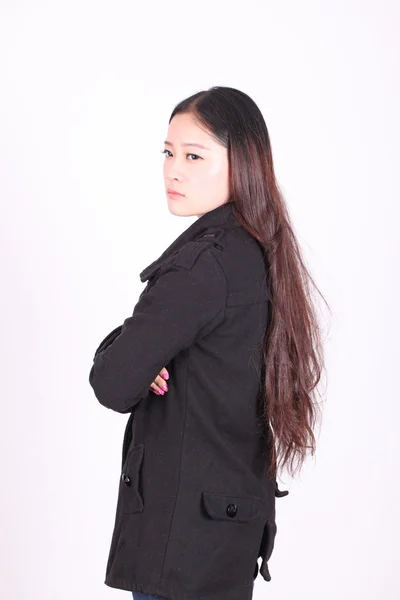 Oosterse vrouwen met lange haren — Stockfoto