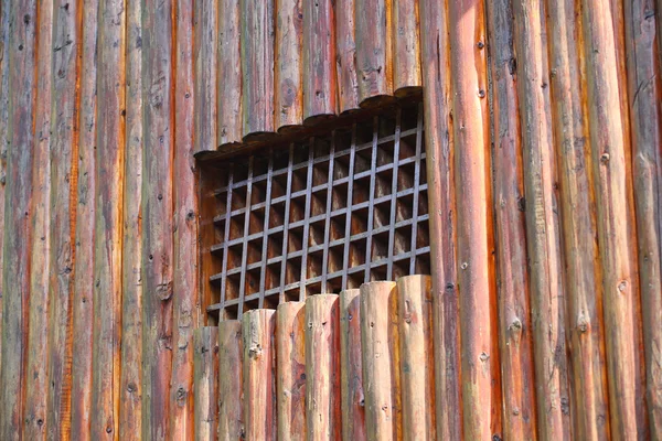 Archaize Holztüren und Fenster — Stockfoto