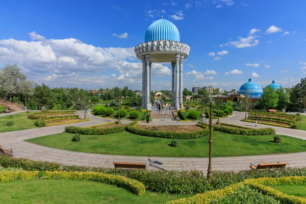 Taşkent Merkezinde Turistik Bir Yer Anıt Kompleksi Baskı Mağdurları Parkı — Stok fotoğraf